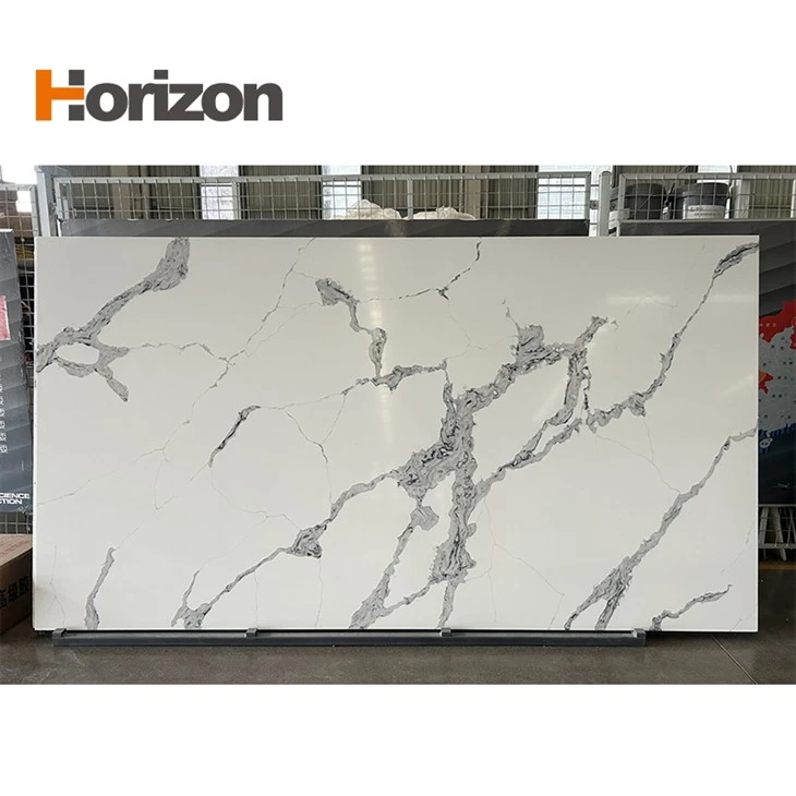 Artificial Quartz Stone Slab Modern Design Style For Countertop Wall Table Top Indoor